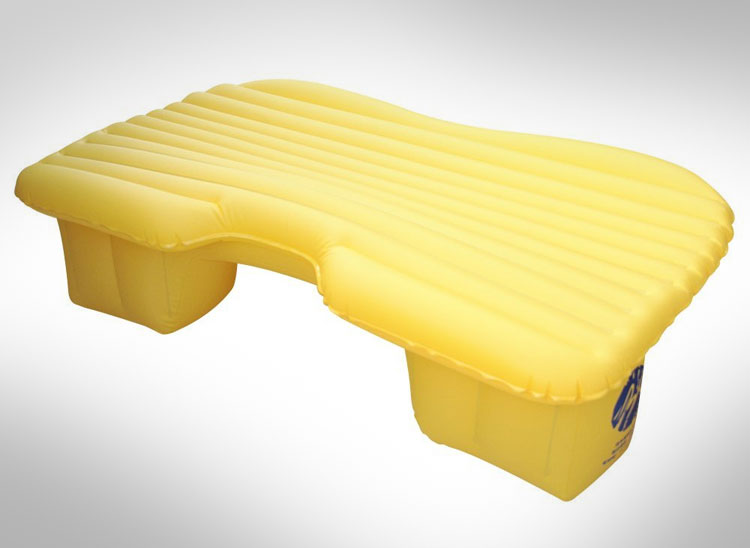 This Inflatable Backseat Car Bed Lets You Sleep Comfortably In Your Car