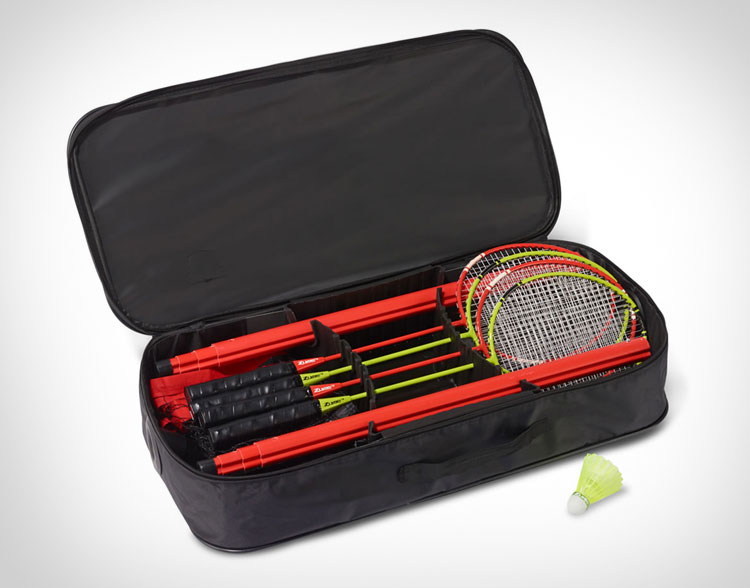 This Portable Badminton Court Sets Up In Seconds