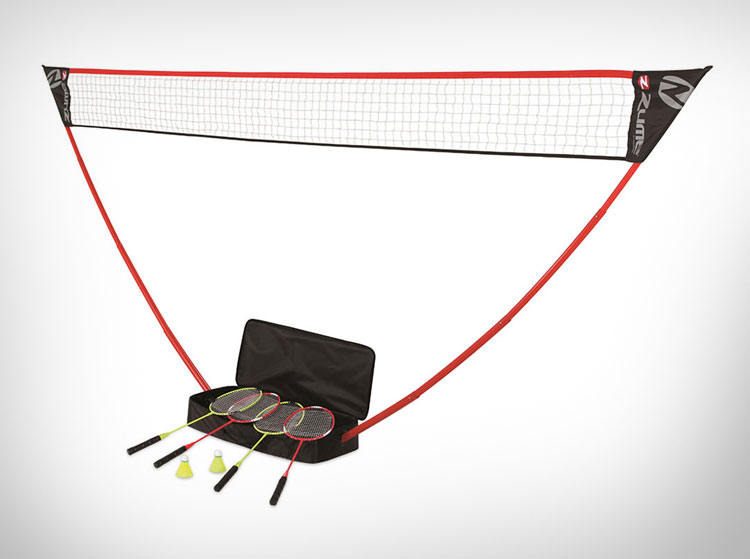 This Portable Badminton Court Sets Up In Seconds