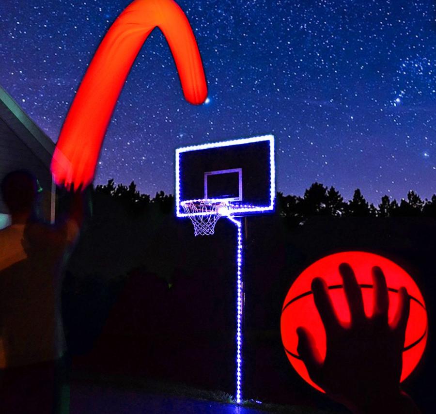 There Are Now LightUp Basketballs That Exist For Playing At Night