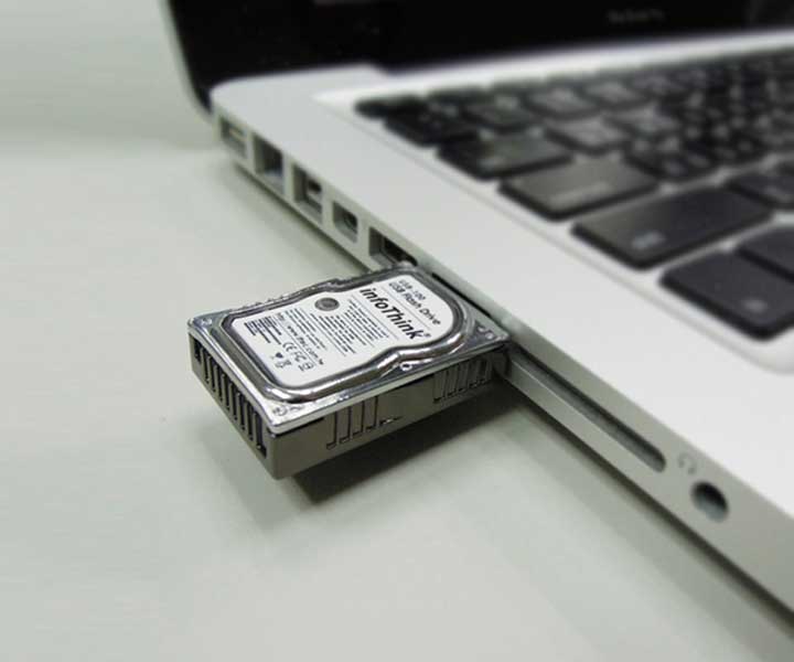 Mini Hard Drive Flash Drive