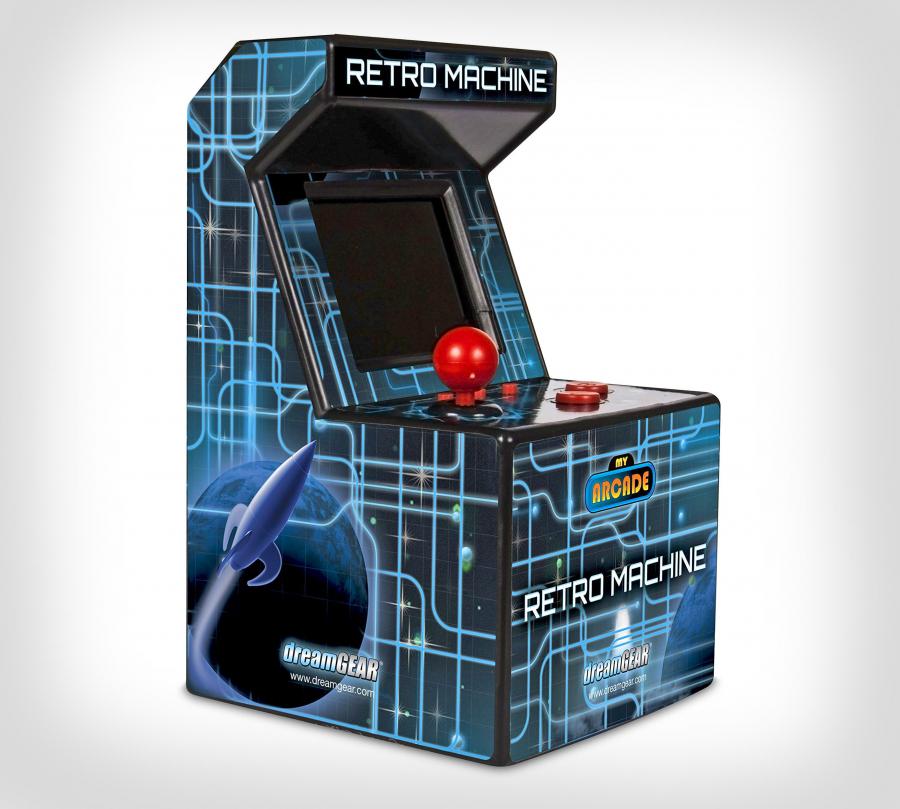 Mini Arcade Machine Has 200 PreInstalled Nostalgic Video Games