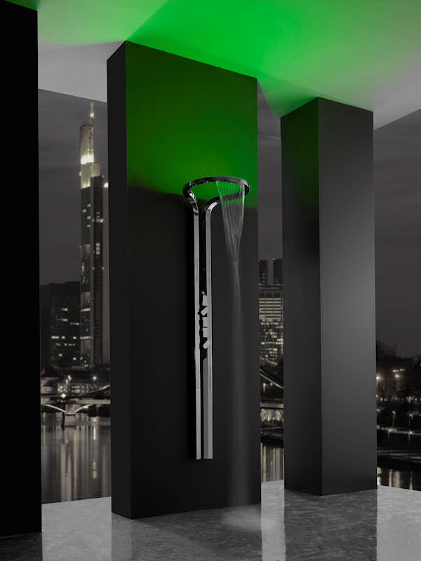 This Incredible Modern Shower Head Design Can Be Used In Both Halo or Waterfall Mode