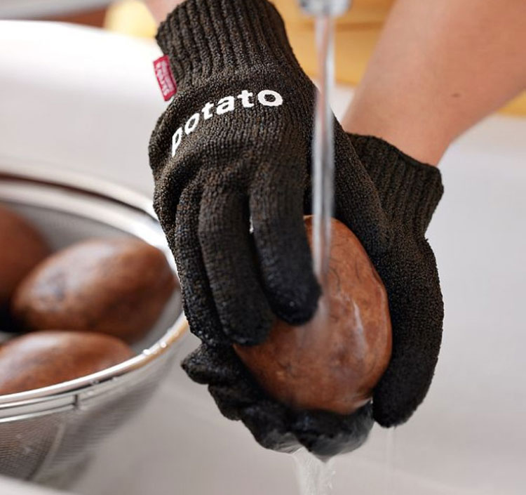 Potato Scrubbing Gloves