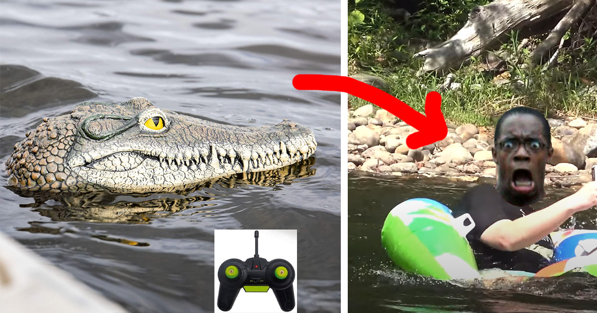 This Remote Control Crocodile Head Lets You Create Epic Pranks In a