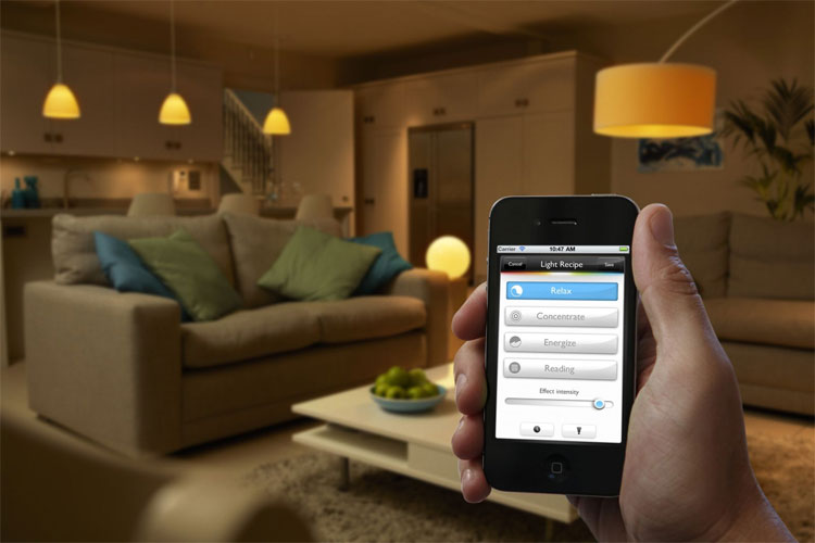 Smartphone Controlled Light Bulb
