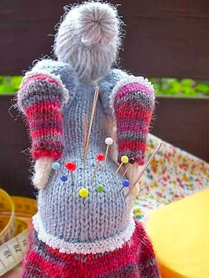 Granny Butt Pin Cushion