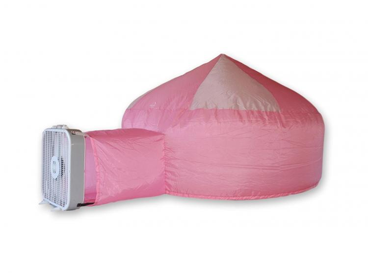 These Air Forts Inflate In Seconds Using Just a Fan