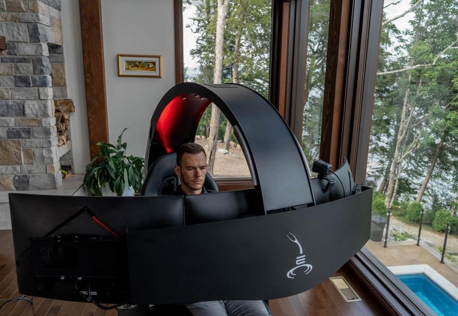 This Automatic Reclining Robotic Desk Might Be The Ultimate Workstation