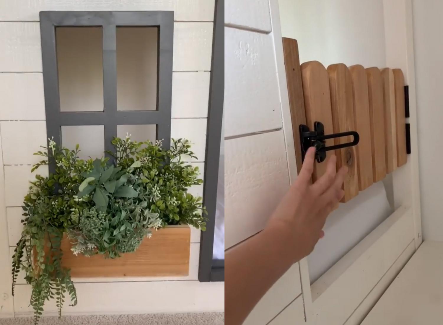 This DIY Farmhouse Bunk Bed Is The Most Adorable Addition To Any Shared