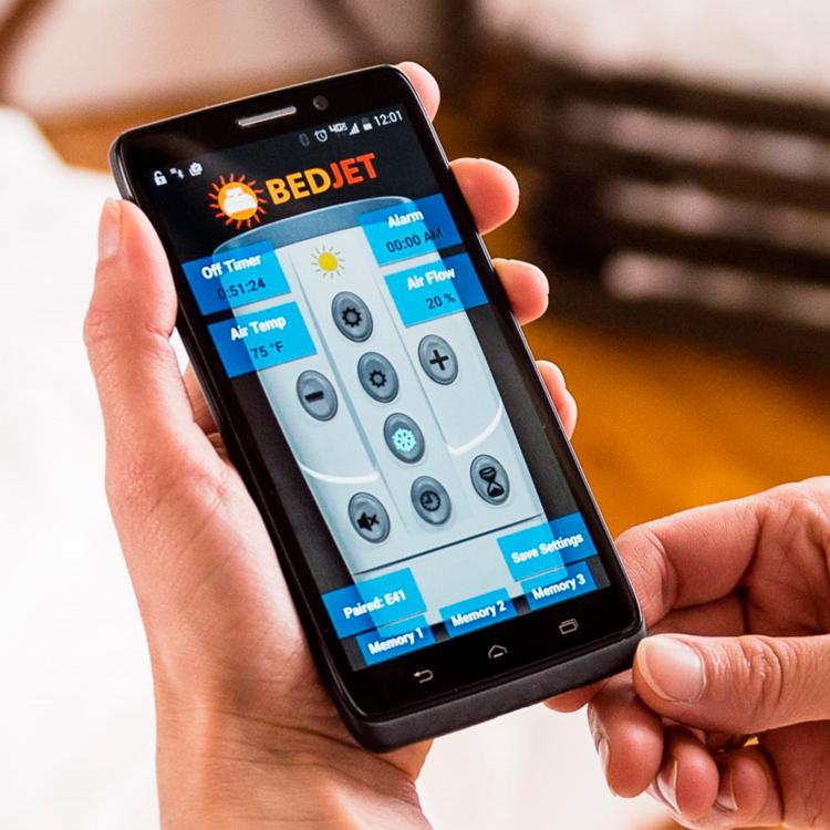 BedJet Bed Climate Control System Heats or Cools Under Your Bed Sheets