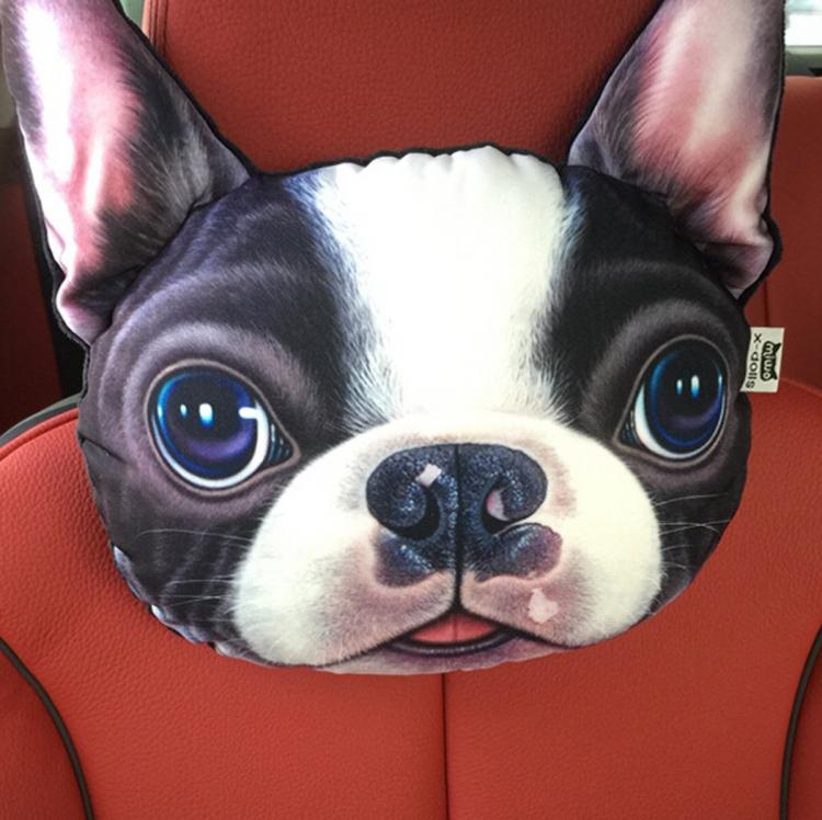 Cat and Dog Headrest Pillows For Your Car