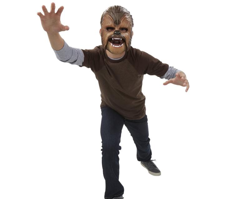 Chewbacca Mask Makes Chewbacca Sounds When You Move Your Mouth
