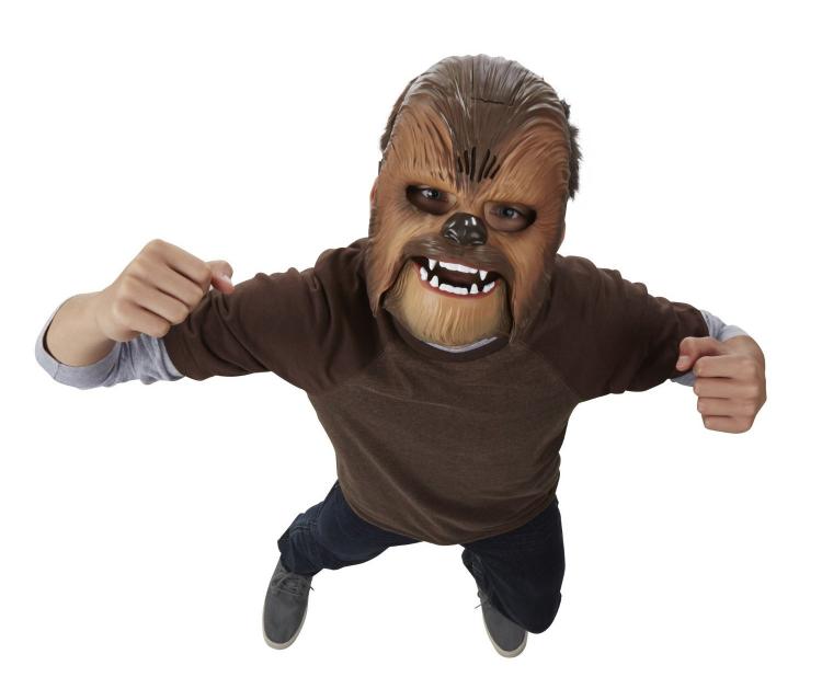 Chewbacca Mask Makes Chewbacca Sounds When You Move Your Mouth