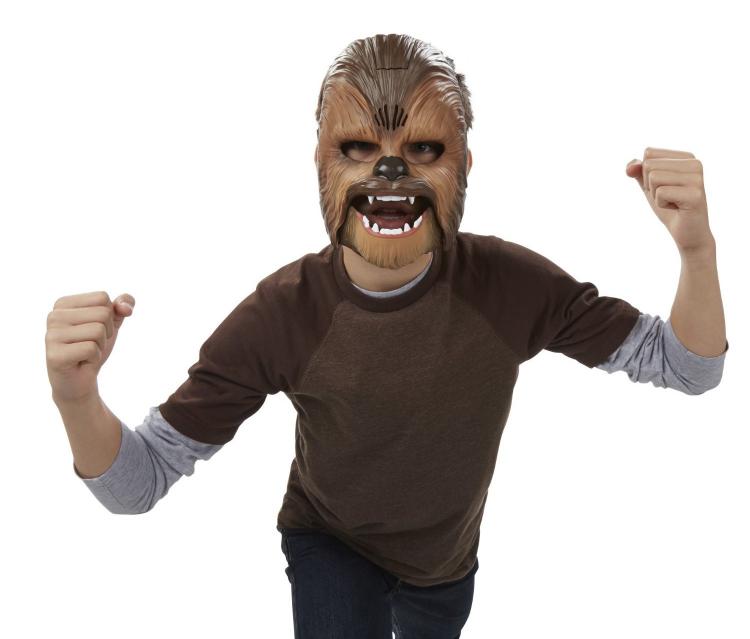 Chewbacca Mask Makes Chewbacca Sounds When You Move Your Mouth