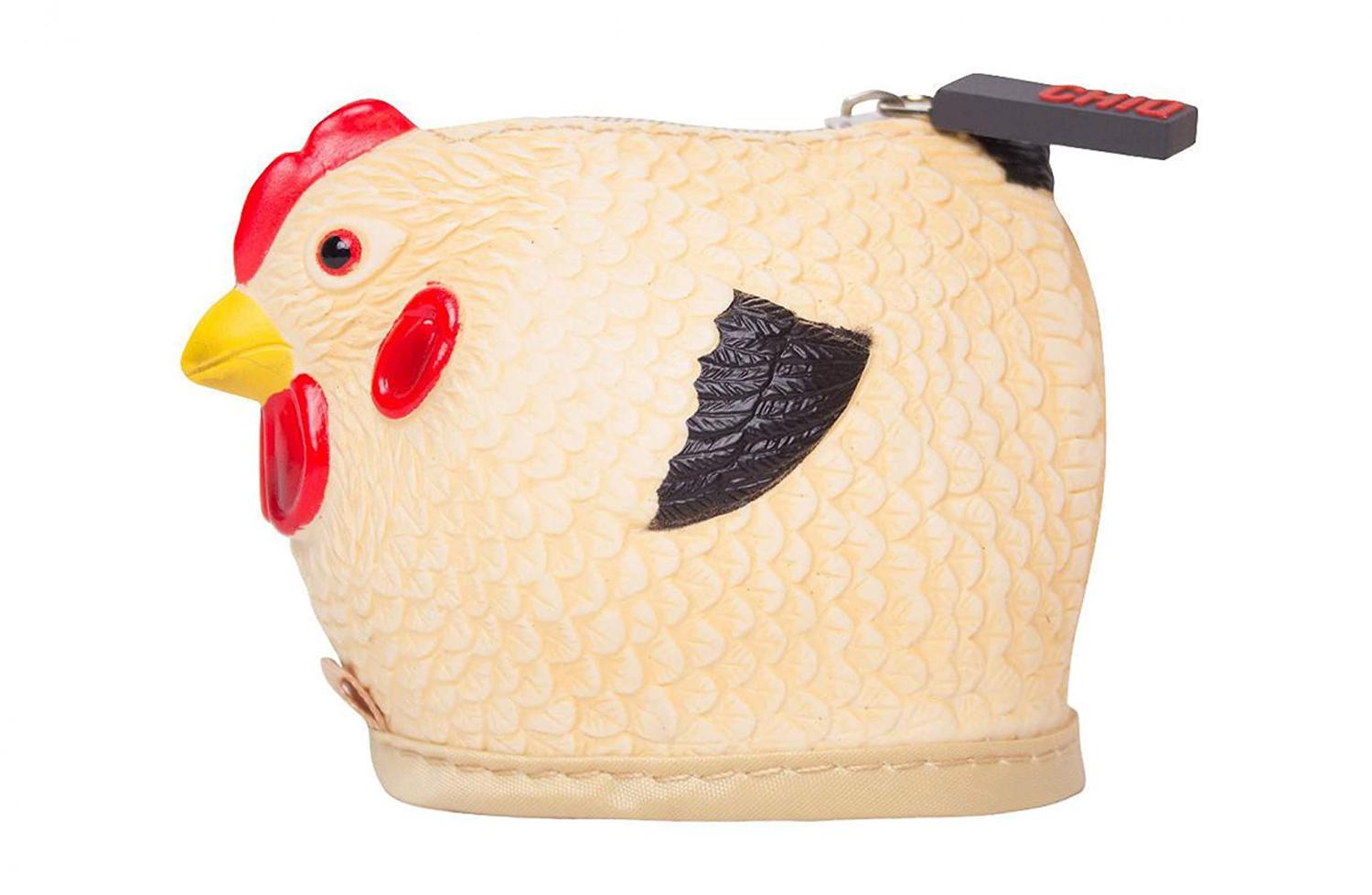 This Rubber Chicken Bag Is Absolutely Eggcellent For Chicken Lovers