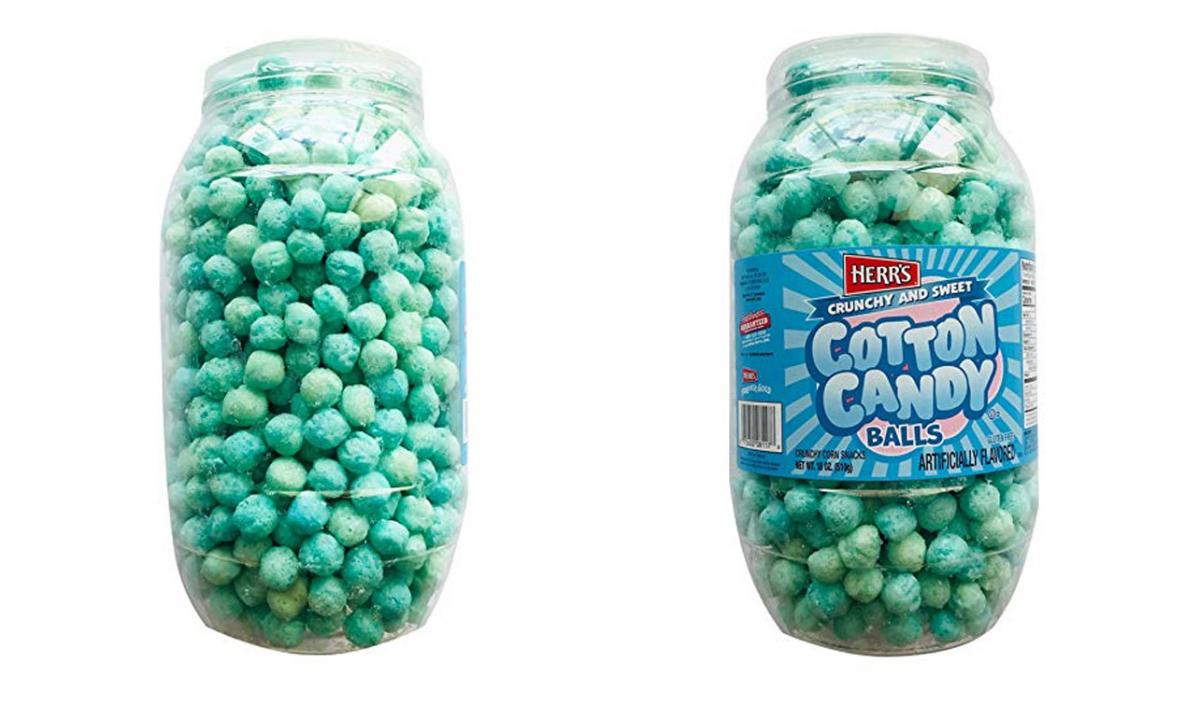 Move Over Cheese Balls, Cotton Candy Balls Are Here To Take Over