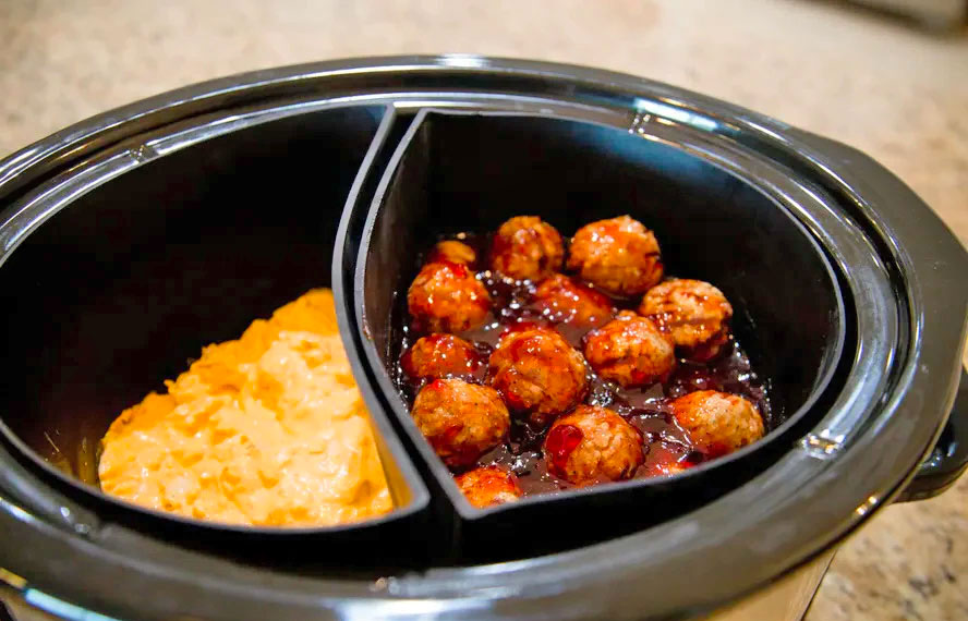 These Clever Crock Pockets Let You Slow Cook Two Different Dishes in