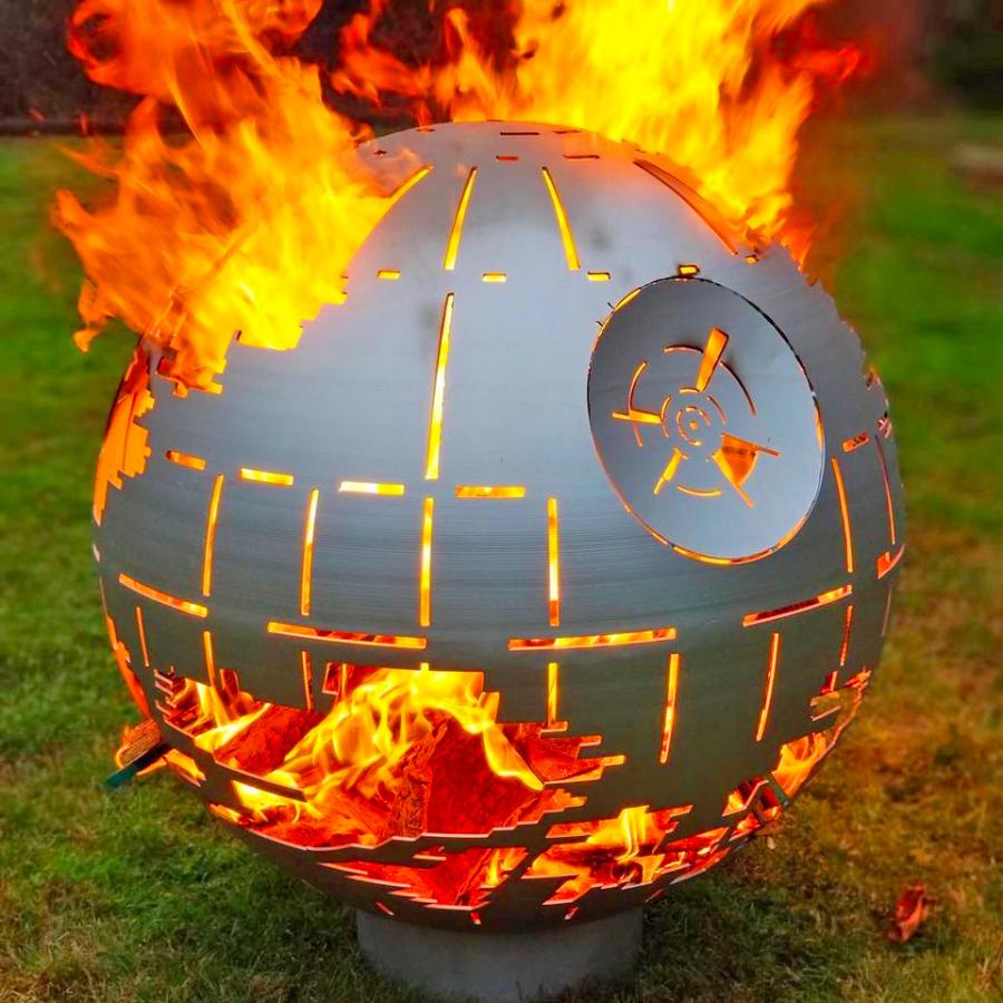 This Death Star Fire Pit Is The Ultimate Centerpiece For Any Star Wars