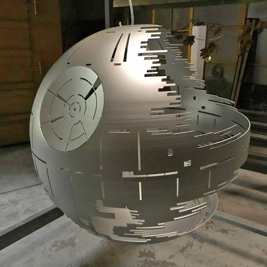 This Death Star Fire Pit Is The Ultimate Centerpiece For Any Star Wars