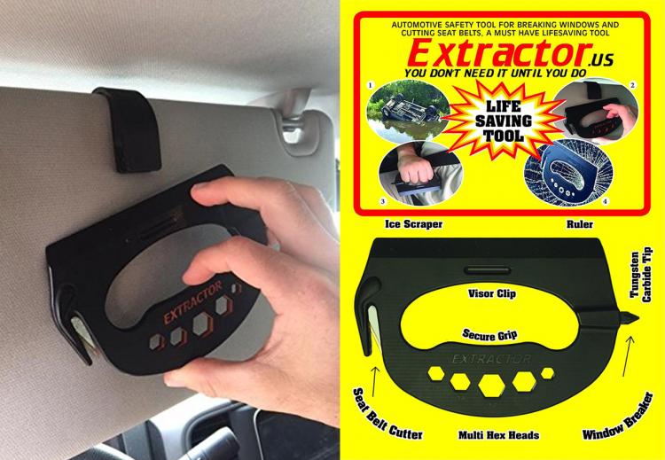 Extractor MultiUse Emergency Car Tool