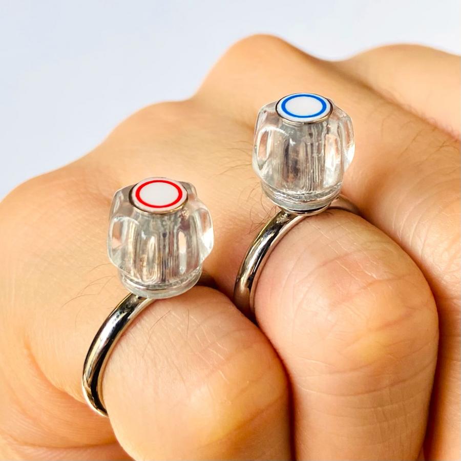 These Faucet Handle Rings Are Made To Look Like The Classic Bathroom Faucet Everyone Had