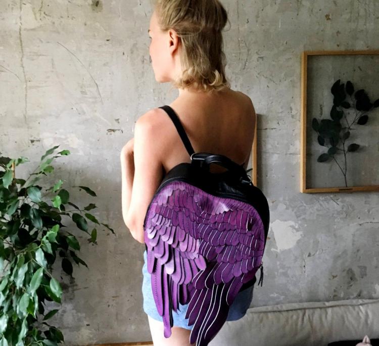 These Unique Leather Backpacks Make It Look Like You Have a Set Of