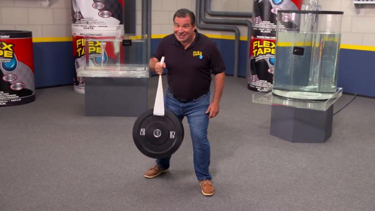 Flex Tape Extreme Tape Instantly Fixes Cracks, Holes, Tears (Even