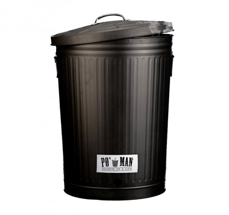 Garbage Can BBQ Grill Lets You Cook Like a Hobo