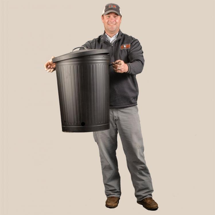 Garbage Can BBQ Grill Lets You Cook Like a Hobo