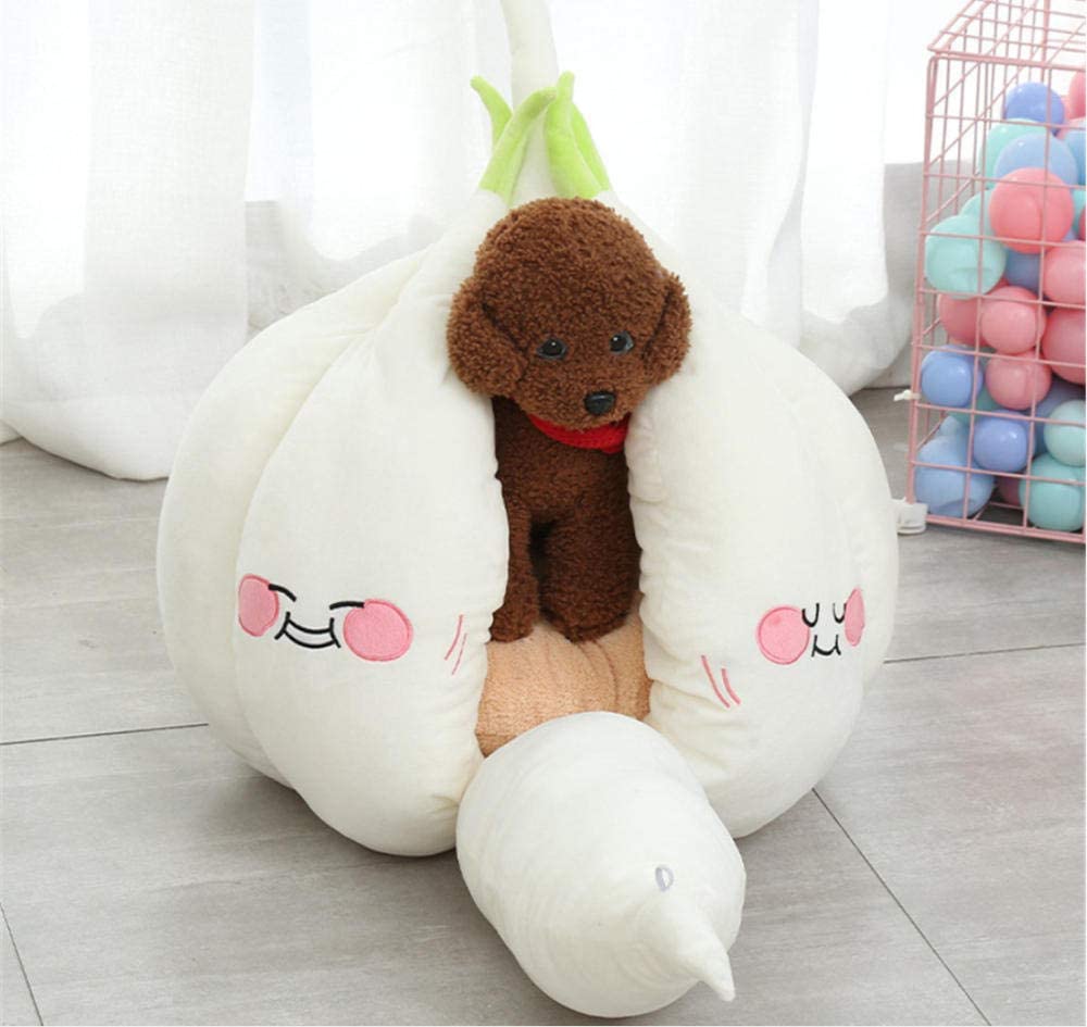 This Garlic Pet Bed Might Be The Cutest Dog Or Cat Bed Ever