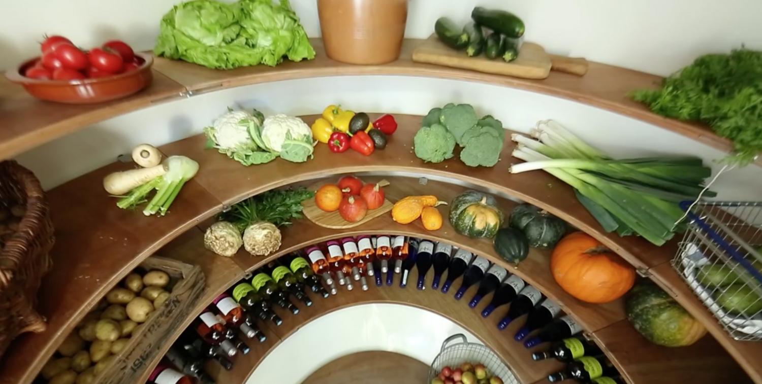 The Ground Fridge Is An Underground Walkin Food and Wine Cooler That's