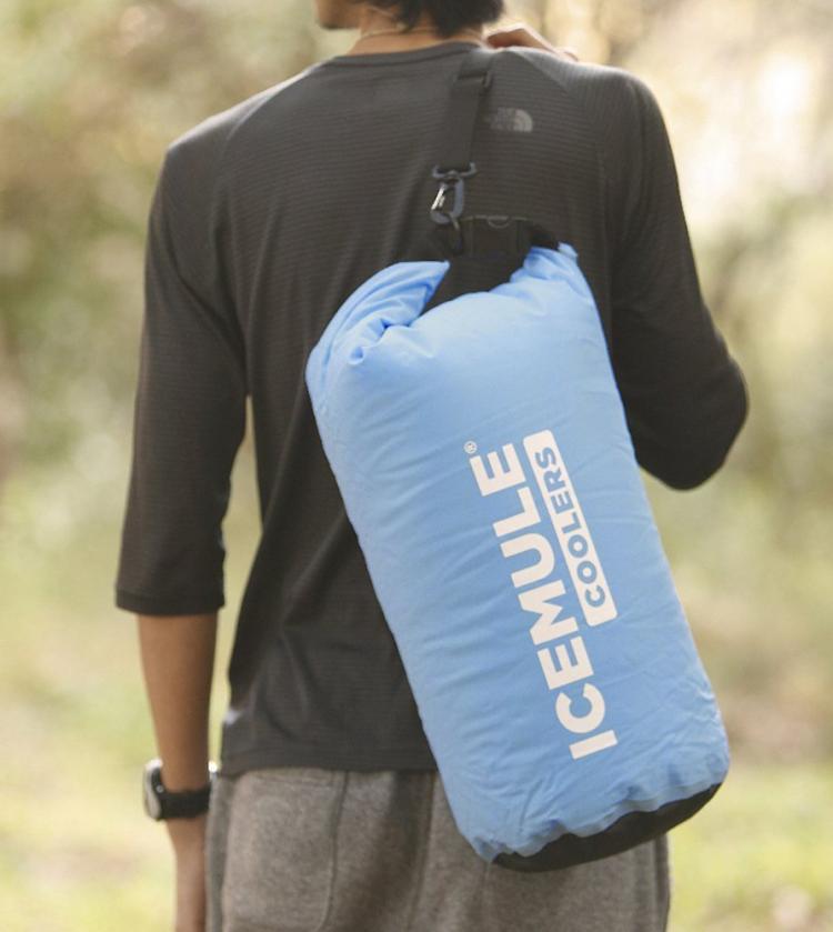 IceMule Cooler Portable Fabric Cooler You Can Wear Like a Backpack