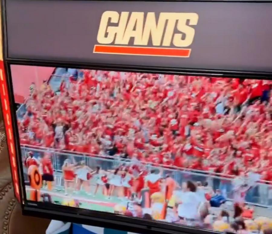 This Mini Jumbotron Is a 4 Sided TV You Can Mount In Your Man Cave For