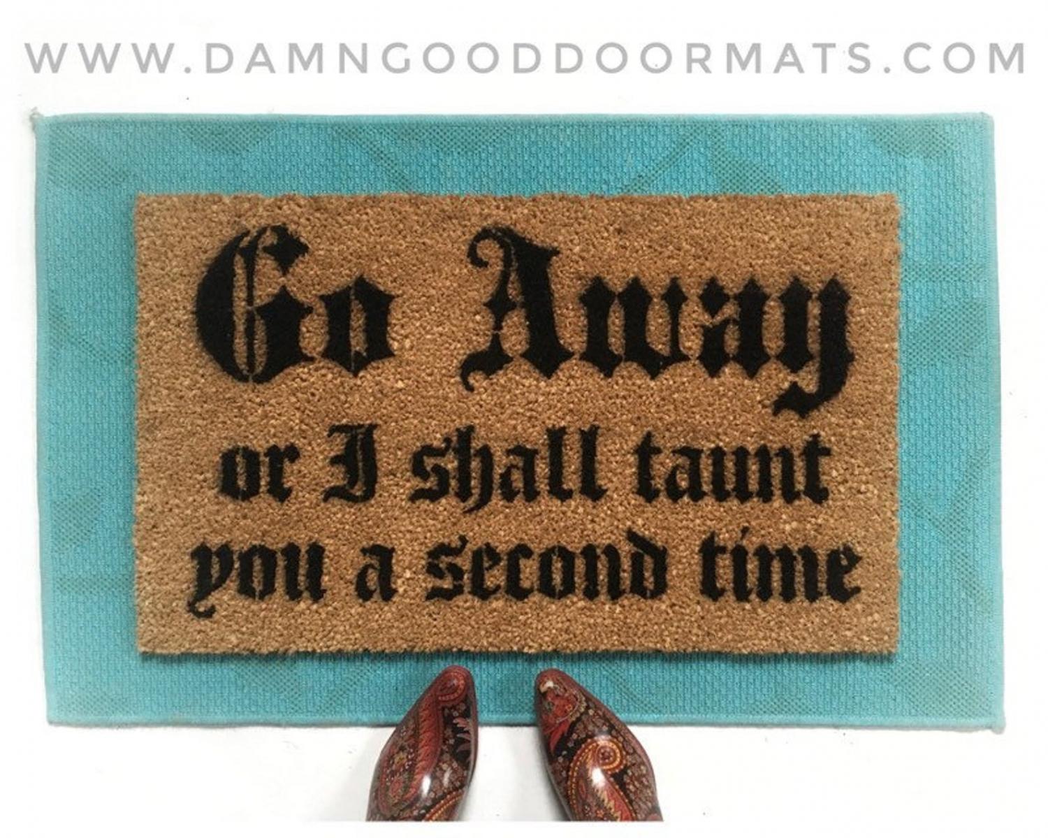 This Bridge Troll 3 Questions Doormat Belongs On Every Monty Python