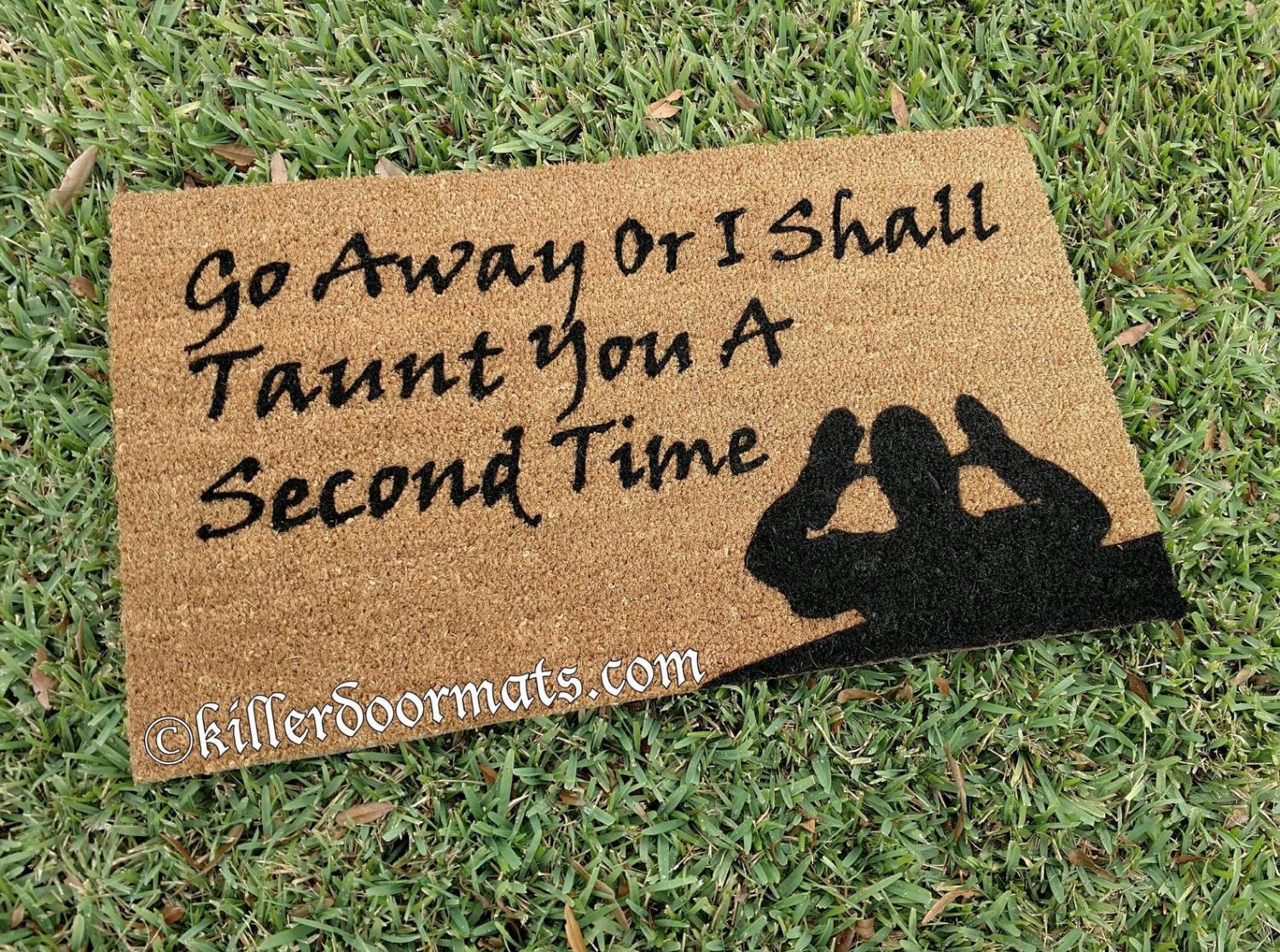 This Bridge Troll 3 Questions Doormat Belongs On Every Monty Python