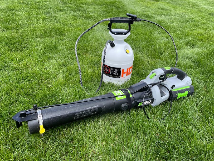 This Mosquito Sprayer Leaf Blower Attachment Lets You Blast Your Yard