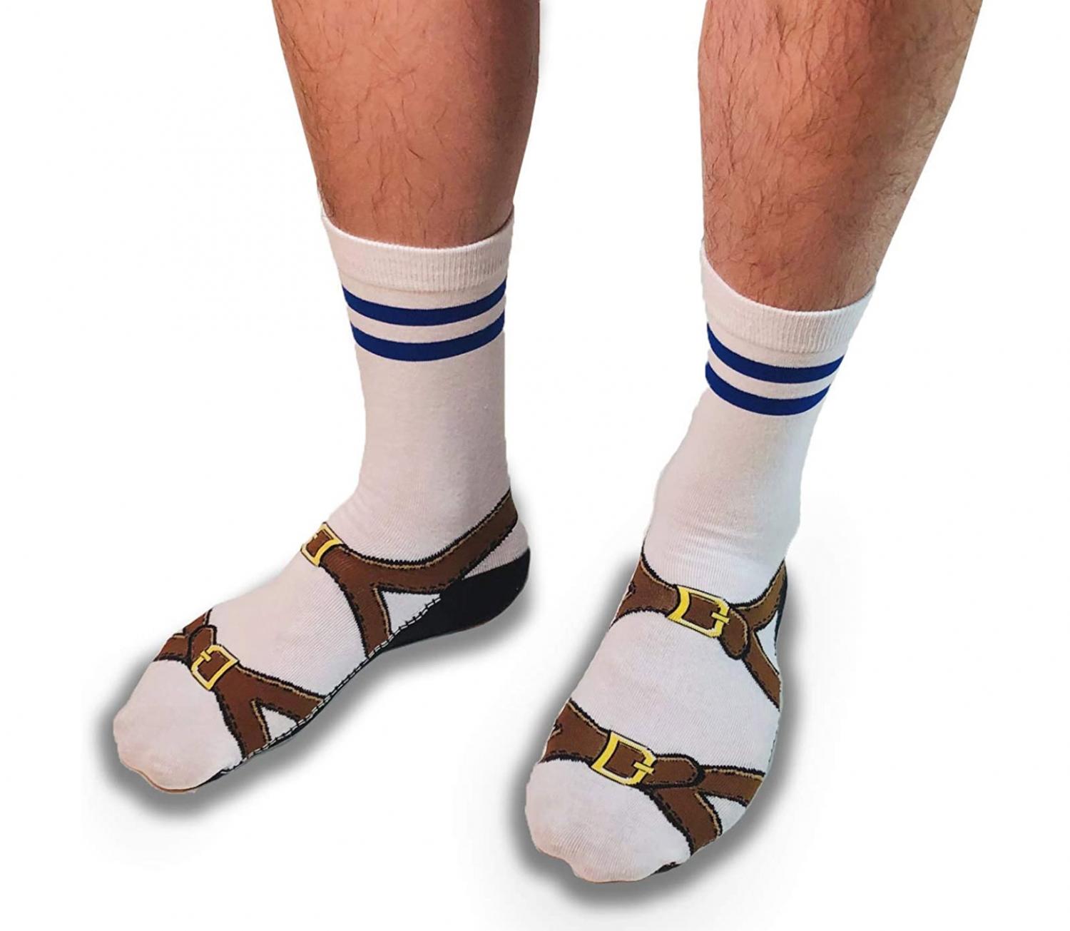 These Sandal Socks Make It Look Like You're Wearing Birkenstock Sandals