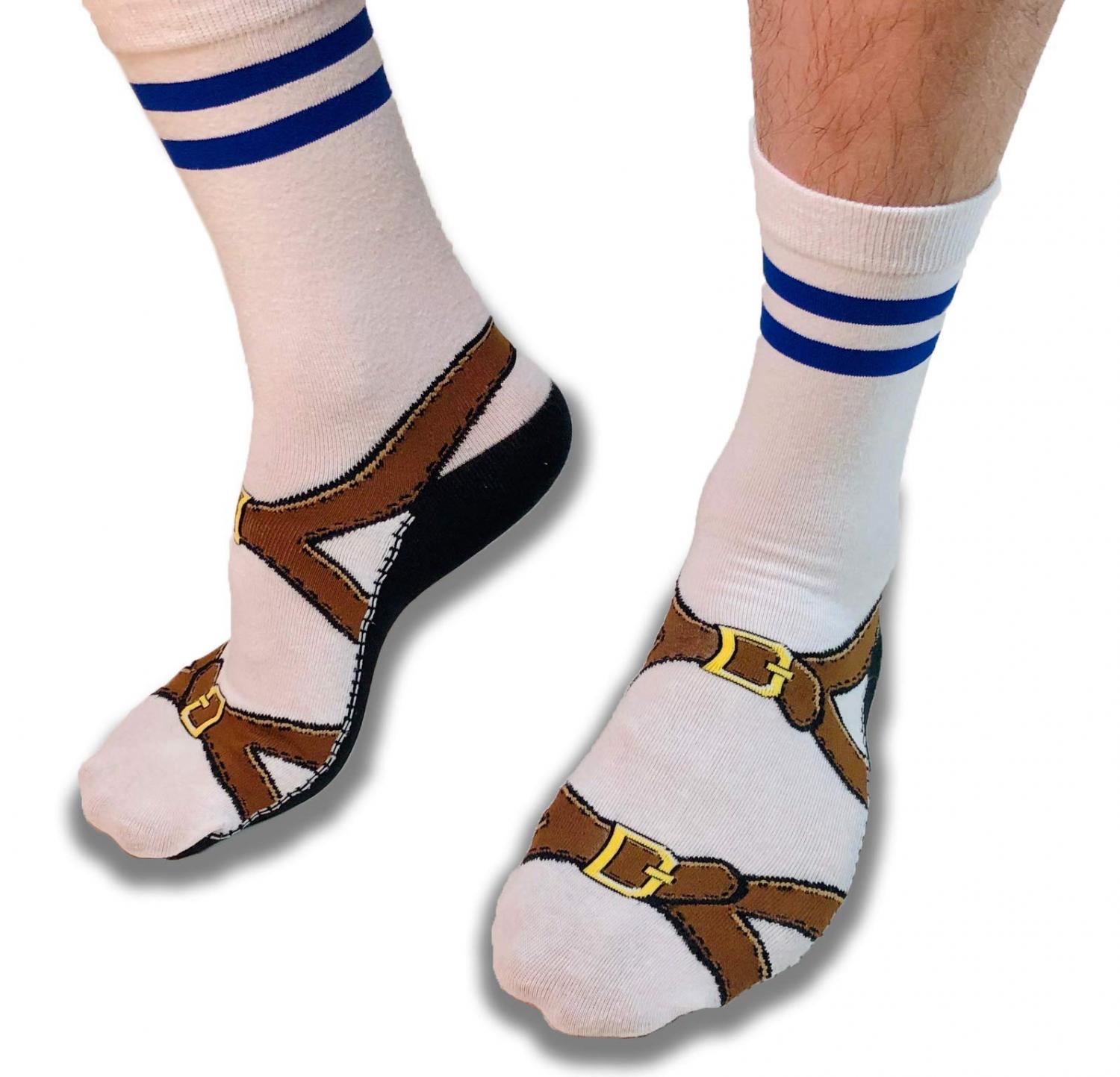 These Sandal Socks Make It Look Like You're Wearing Birkenstock Sandals
