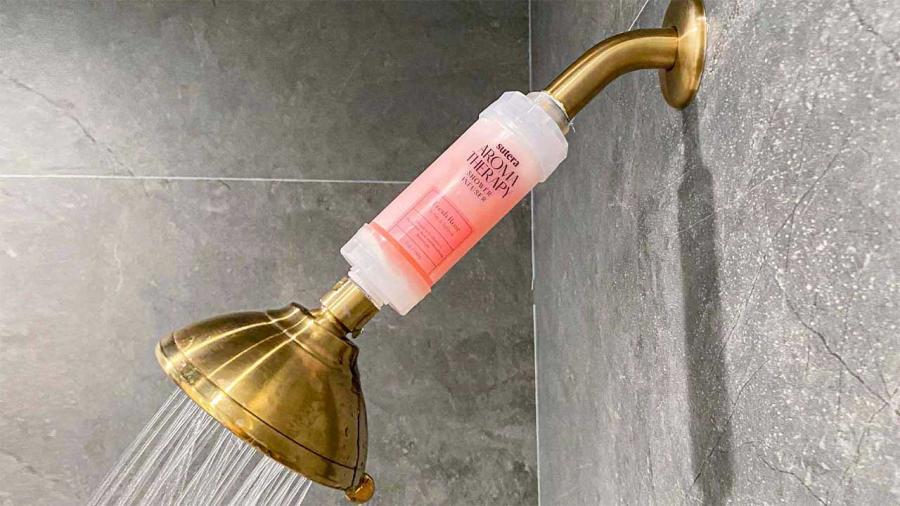 This Shower Head Infuser Filters Harsh Chemicals And Provides Vitamin C