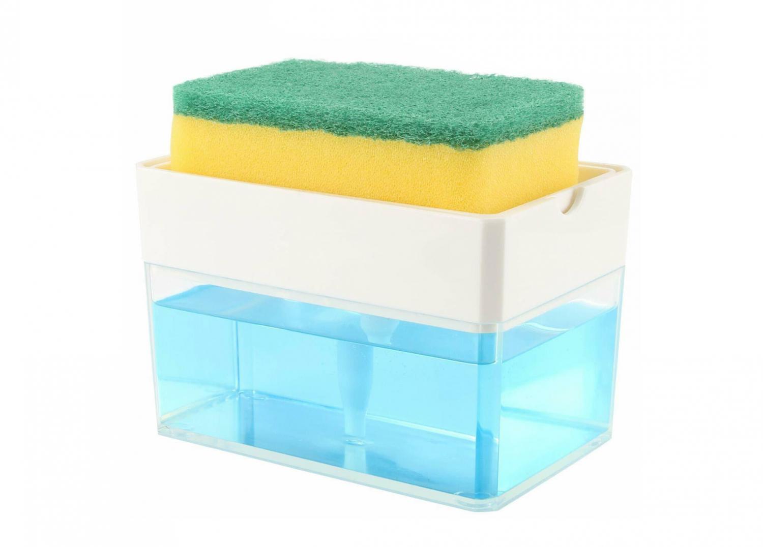 This Ingenious Sponge Soap Dispenser Lets You Instantly Get Soap On