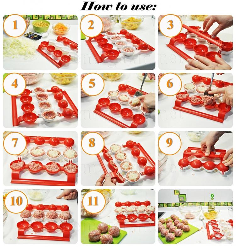 Stuffed Meatballs Maker