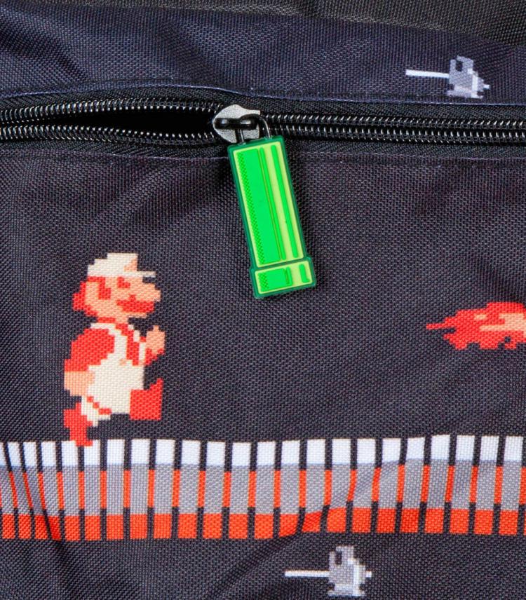Super Mario Bros Reversible Backpack Turns From Daylight To Castle