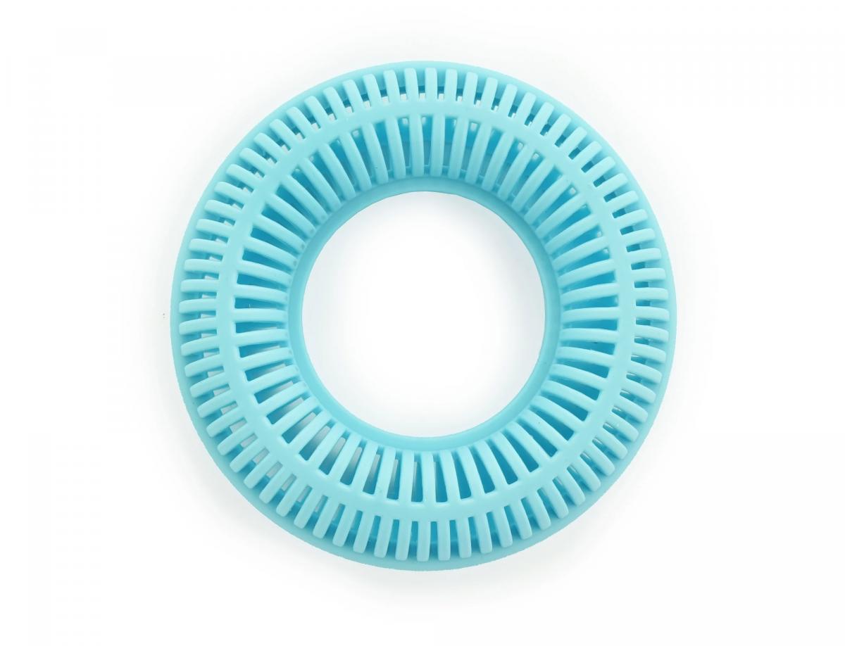 The Tub Ring Wraps Around Your Drain To Instantly Catch Every Hair