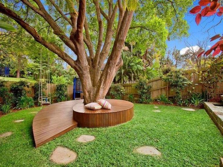 These WrapAround Tree Benches Provide Beautiful Outdoor Seating Around