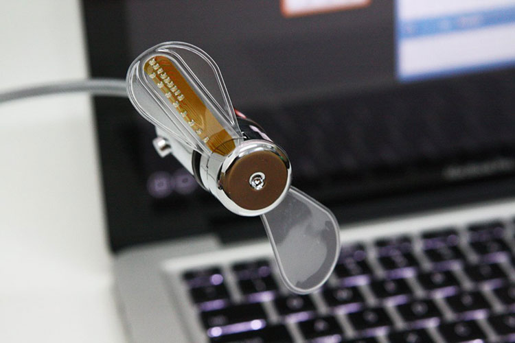 USB LED Clock Fan with Real Time Display Function price in Pakistan at