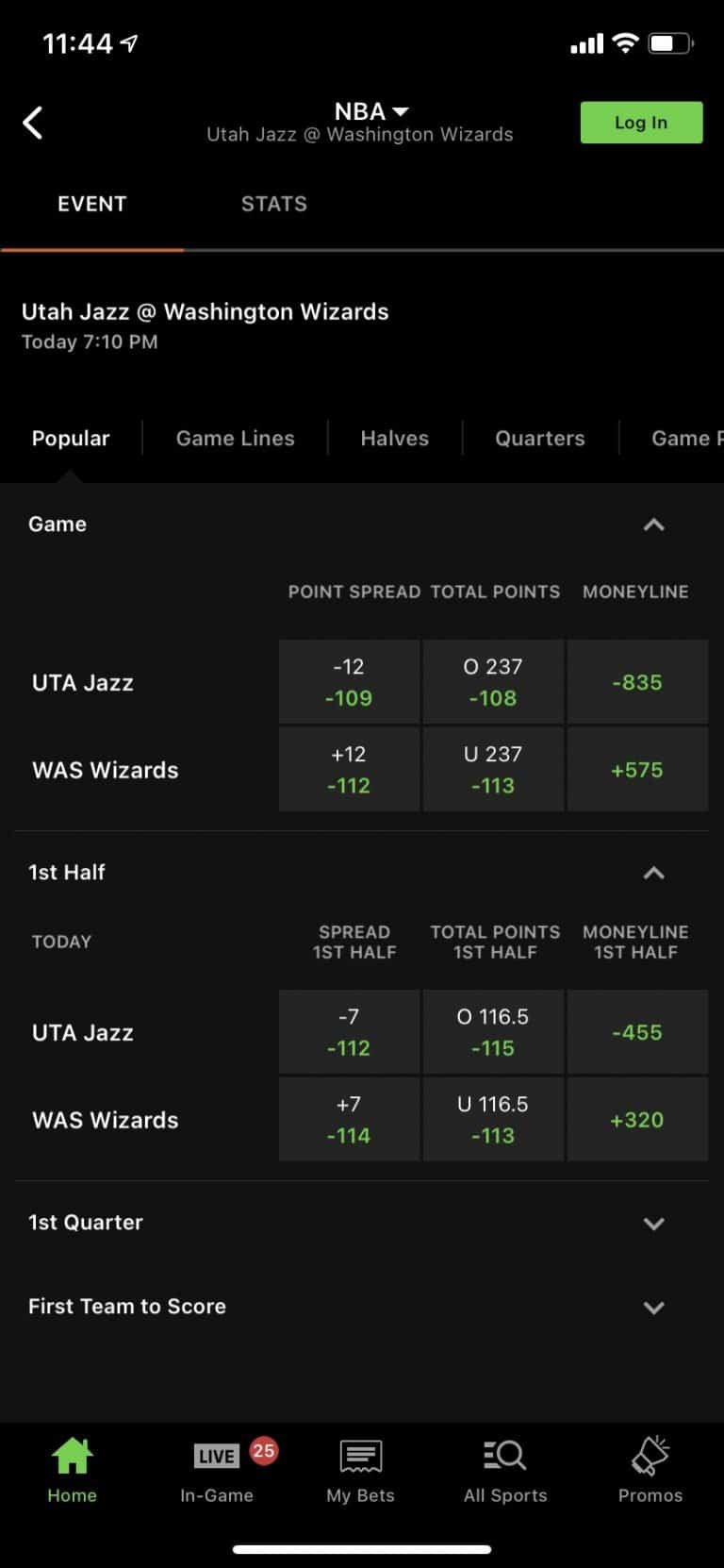 FanDuel vs. DraftKings Sportsbook Comparison (July 2024)