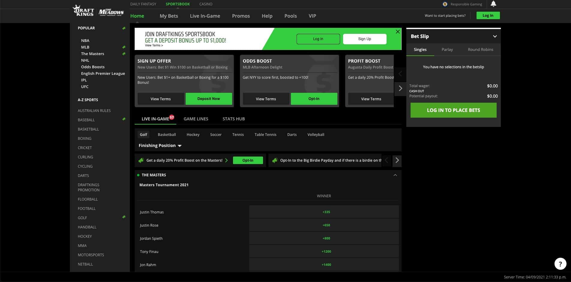 DraftKings Sportsbook Review & Intro Promo (2024 Update) Odds Assist