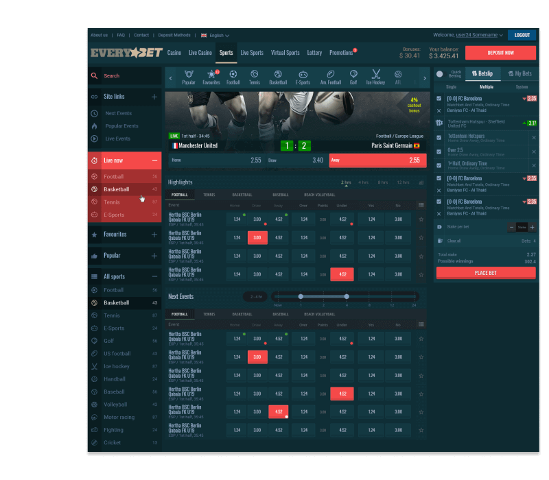 Sports Betting Data Provider · Sport Data, Odds Feeds & APIs OddsMatrix