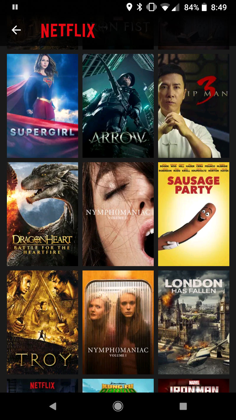 Browsing Netflix Odd Stuff Magazine